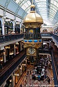 australia stock photography | Great Australia Clock at QVB, Interior of the Queen Victoria Building (QVB), Sydney, New South Wales (NSW), Australia, Image ID AU-SYDNEY-QVB-0030. 