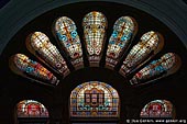 australia stock photography | Stained Glass Windows at QVB, Interior of the Queen Victoria Building (QVB), Sydney, New South Wales (NSW), Australia, Image ID AU-SYDNEY-QVB-0033. 