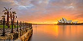 australia stock photography | Beautiful and Dramatic Sunrise Over Sydney Opera House, Sydney, NSW, Australia, Image ID AU-SYDNEY-OPERA-HOUSE-0033. Panoramic fine art photo of the beautiful and dramatic sunrise over The Opera House in Sydney, NSW, Australia.