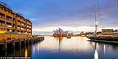 australia stock photography | Sydney Opera House at Sunrise, Sydney, NSW, Australia, Image ID AU-SYDNEY-OPERA-HOUSE-0045. Panoramic image of the Opera House in Sydney, NSW, Australia on a stormy morning from Park Hyatt Sydney hotel.