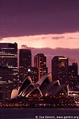 australia stock photography | The Sydney Opera House at Dusk, View from Cremorne Point, Sydney, NSW, Australia, Image ID AUOH0009. 