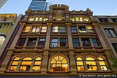 australia stock photography | The Strand Arcade at Dusk, Sydney, New South Wales (NSW), Australia, Image ID STRAND-ARCADE-0004. 