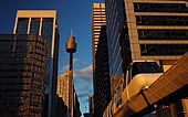australia stock photography | Sydney Monorail, Sydney, New South Wales (NSW), Australia, Image ID AU-SYDNEY-MONORAIL-0003. 