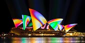 australia stock photography | Lighting the Sails - Vivid Sydney 2011, Sydney, NSW, Australia, Image ID VIVID-SYDNEY-LIGHTING-THE-SAILS-0020. 