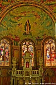 australia stock photography | The Spectacular Murals Adorning the Interior of St Mary's Church, Bairnsdale, Gippsland, VIC, Australia, Image ID AU-BAIRNSDALE-0002. 