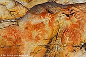 australia stock photography | Aboriginal Rock Art Paintings at Ngamadjidj Shelter, Grampians National Park, Victoria (VIC), Australia, Image ID NGAMADJIDI-SHELTER-0001. The paintings at Ngamadjidj - Aboriginal Rock Art Site in the Grampians National Park (Gariwerd), Victoria (VIC), Australia.