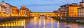 Golden Reflections on the Arno - Ponte Vecchio at Dawn - Fine art print of Florence, Tuscany, Italy - As dawn gently awakens Florence, the Ponte Vecchio glows in a warm cascade of golden light, mirrored in the still waters of the Arno River. This iconic medieval bridge, lined with timeless shops and steeped in centuries of artistry, becomes a radiant focal point in the early morning calm. The soft pastel sky contrasts beautifully with the luminous façades of the riverside buildings, creating a moment of serene elegance that feels both historic and intimate. This fine art photograph captures not just a cityscape, but a feeling - one of quiet grandeur, old-world romance, and Florentine charm. Perfect for elevating a living room, study, or hallway with a sense of European sophistication and gentle tranquility. - Image ID: ITALY-FLORENCE-0002