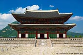 korea stock photography | Geunjeongjeon (Throne Hall) at Gyeongbokgung Palace in Seoul, South Korea, Seoul, South Korea, Image ID KR-SEOUL-GYEONGBOKGUNG-0001. 