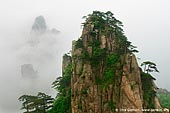 landscapes stock photography | View from Beginning to Believe Lookout, Baiyun Scenic Area, Huangshan (Yellow Mountains), China, Image ID CHINA-HUANGSHAN-0004. 