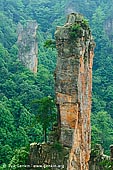 landscapes stock photography | Zhangjiajie Mountains, Tianzi Mountain Nature Reserve, Zhangjiajie National Park, Hunan, China, Image ID CHINA-WULINGYUAN-ZHANGJIAJIE-0002. Stone pillar of the 'Stone Ship Launching Out' in Tianzi Mountain Nature Reserve of Zhangjiajie National Park in Hunan Province of China.