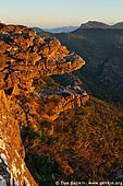 landscapes stock photography | Sunset at the Balconies, Reed Lookout, Formerly known as the 'Jaws of Death', Grampians National Park (Gariwerd), Victoria, Australia, Image ID GRAMP-0006. 
