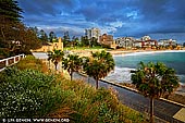 landscapes stock photography | Cronulla Beach on a Stormy Morning, Sydney, NSW, Australia, Image ID AU-CRONULLA-BEACH-0001. Clear water, beautiful beaches and spectacular views are just a few of the features that the Cronulla Esplanade has to offer. You can start from Wanda Beach, the most northerly patrolled beach along the Cronulla stretch, and go all the way to Bass and Flinders point or any part thereof. The Esplanade walk circles Cronulla and is a perfect spot to run, push a pram or just stretch the legs. With multiple entry and exit points, the footpath takes you around the peninsula with magnificent views of the beaches and coastline. Along the walk there are many restaurants and cafes oozing style and charm. Or it's just a short stroll up to Cronulla Plaza which offers a diverse mix of dining, shopping and entertainment.