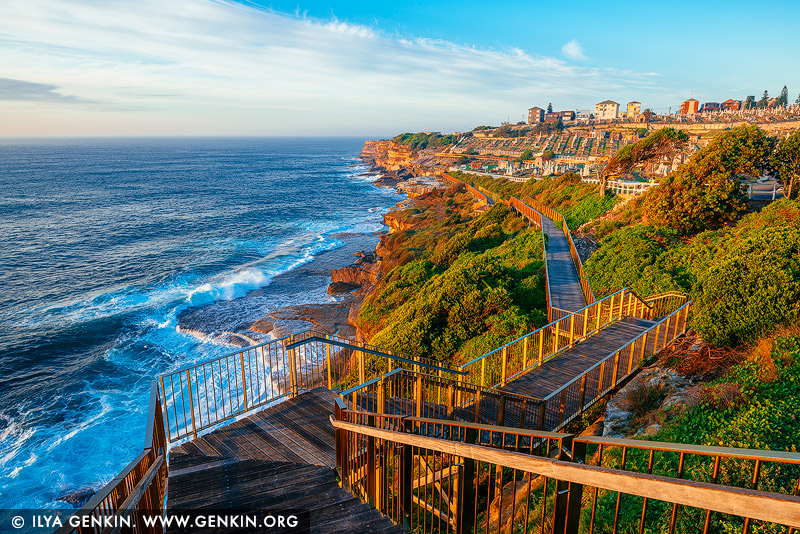 Bondi to Coogee Coastal Walk at Sunrise #1 Print, Photos | Fine Art ...