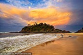 landscapes stock photography | Sunset at Seal Rocks, Sugarloaf Bay, Great Lakes, NSW, Australia, Image ID AU-NSW-SEAL-ROCKS-0001. Beautiful background wallpaper pictures of a dramatic sunset and clouds over the beach near Seal Rocks in Sugarloaf Bay, NSW, Australia.