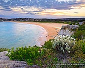 landscapes stock photography | Sunset at North Curl Curl Beach, Sydney, NSW, Australia, Image ID AU-CURL-CURL-0008. Beautiful sunset at North Curl Curl Beach in Sydney, NSW, Australia. Visitors have stunning views of the Curl Curl Beach and the ocean.