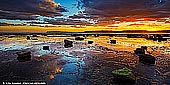 landscapes stock photography | Sunset at Long Reef Point, Sydney, NSW, Australia, Image ID AU-LONG-REEF-POINT-0003. Panoramic image of a beautiful dramatic sunset at the popular Long Reef Point on famous Sydney's Northern Beaches in Australia.