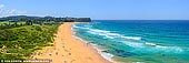 landscapes stock photography | Mona Vale Beach on a Summer Day, Sydney, NSW, Australia, Image ID AU-MONA-VALE-0009. Part of the highly sought after Northern Beaches region, Mona Vale is a beautiful beachside suburb and offers an unprecedented gateway to a vibrant yet relaxed coastal lifestyle. Located approximately 28km North of Sydney's CBD, it possesses a warm and welcoming community environment while bordering the coastline of the idyllic Pittwater. One of Mona Vale's greatest attractions is its renowned beach where families and surfers of all ages gather to enjoy the summer sun.