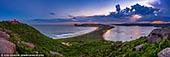 landscapes stock photography | Stormy Sunset at Palm Beach, Panoramic View from Barrenjoey Lookout, Sydney, NSW, Australia, Image ID PALM-BEACH-BARRENJOEY-0011. Barrenjoey Headland Walk is a fantastic walk for those wanting a great walk on Sydney's northern beaches. Barrenjoey Lookout along this track offers fantastic views of the central coast, Palm Beach and the South Pacific Ocean.