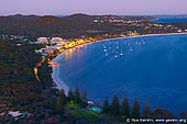 landscapes stock photography | Shoal Bay at Sunrise, Tomaree National Park, Port Stephens, NSW, Australia, Image ID AU-SHOAL-BAY-0001. Shoal Bay is the most eastern suburb of the Port Stephens, NSW, Australia. It is located on the southern shore of Port Stephens, adjacent to the bay of the same name at the entrance to the port. It includes part of Tomaree National Park within its boundaries and, like other suburbs around Port Stephens, is a popular tourist destination, especially in summer months. Tomaree Head lookout provides magnificent view over the Shoal Bay and Tomaree National Park.