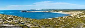 landscapes stock photography | Pondalowie Bay from West Cape, Innes National Park, Yorke Peninsula, South Australia (SA), Australia, Image ID AU-PONDALOWIE-BAY-0001. Pondalowie Bay is a bay located on the west coast of the south-west tip of Yorke Peninsula in Spencer Gulf in South Australia about 12 kilometres (7.5 mi) west of Marion Bay. The coastline of Pondalowie Bay and the land on the three islands have been part of Innes National Park since at least 1977 while the bay's waters have been within the Southern Spencer Gulf Marine Park since 2012. It is one of the pristine bays in South Australia. This small bay is a must see destination.