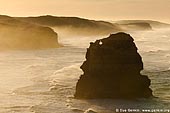 landscapes stock photography | Early Morning Mist at Twelve Apostles, Great Ocean Road, Port Campbell National Park, Victoria, Australia, Image ID APOST-0004. 