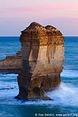 landscapes stock photography | Apostles near Razorback after Sunset, The Twelve Apostles, Great Ocean Road, Port Campbell National Park, Victoria, Australia, Image ID APOST-0010. 