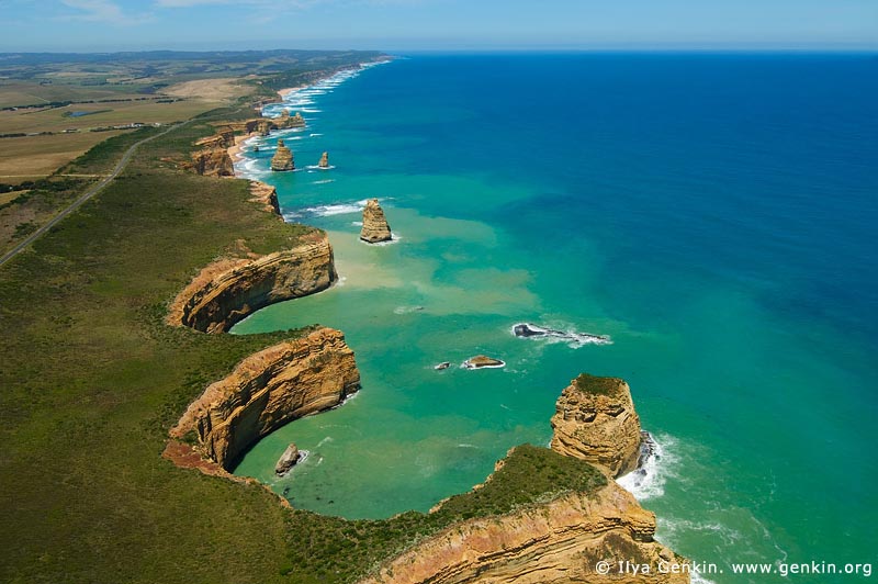 Rugged Coastline. Aerial View Image | Fine Art Landscape Photography ...