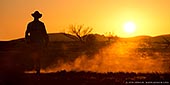 landscapes stock photography | Australian Stockman at Sunset, Flinders Ranges, SA, Australia, Image ID AU-SA-FLINDERS-0015. Beautiful image of an Australian stockman at sunset in Flinders Ranges, SA, Australia.