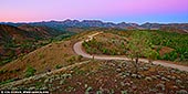 landscapes stock photography | Bunyeroo Valley from Razorback Lookout at Dawn, Flinders Ranges, SA, Australia, Image ID AU-SA-FLINDERS-0016. When camping in Bunyeroo Valley meet a new day at the Razorback lookout. The views over the valley to the surrounding ranges are absolutely magnificent.