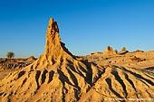 landscapes stock photography | The Walls of China (Lunette) at Sunset, Mungo National Park, NSW, Australia, Image ID AU-MUNGO-0004. 