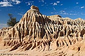 landscapes stock photography | The Walls of China (Lunette), Mungo National Park, NSW, Australia, Image ID AU-MUNGO-0010. A close up picture of the unique sandstone formations of the walls of China (Lunette) in Mungo National Park, NSW, Australia during daylight.