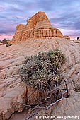 landscapes stock photography | Twilight at The Walls of China, Mungo National Park, NSW, Australia, Image ID AU-MUNGO-0016. The Walls of China (Lunette) in Mungo National Park, NSW, Australia were created due to erosion by wind and rains. They are very fragile and could be easily damaged.