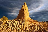 landscapes stock photography | Clearing Storm at Sunset at The Walls of China, Mungo National Park, NSW, Australia, Image ID AU-MUNGO-0021. Mungo National Park, NSW, Australia offers photographers and tourists plenty opportunities to capture the beauty of the Australian outback.