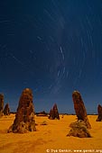 landscapes stock photography | The Pinnacles and Star Trails, Nambung National Park, WA, Australia, Image ID AU-WA-PINNACLES-0007. 