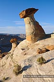 landscapes stock photography | Hoodoos at Sunset, Stud Horse Point, Page, Arizona, USA, Image ID USA-ARIZONA-STUD-HORSE-POINT-0001. 