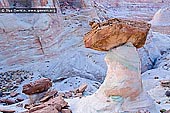 landscapes stock photography | Stud Horse Point Hoodoos at Dusk, Stud Horse Point, Page, Arizona, USA, Image ID USA-ARIZONA-STUD-HORSE-POINT-0004. 