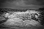 landscapes stock photography | Zabriskie Point in Black and White, Death Valley, California, USA, Image ID US-DEATH-VALLEY-0012. Fine art black and white photo of the Zabriskie Point in Death Valley National Park, California, USA.