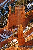 landscapes stock photography | Bryce Canyon Hoodoos at Sunrise, Inspiration Point, Bryce Canyon National Park, Utah, USA, Image ID US-BRYCE-CANYON-0009. Early morning light provides great color and contrast to the hoodoos in the Bryce Canyon amphitheatre in Utah, USA.