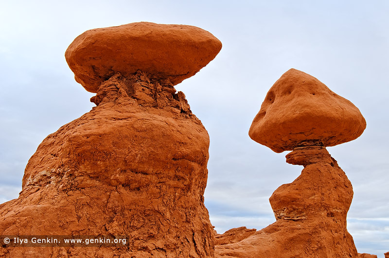landscapes stock photography | Mushroom-Shaped Rock Pinnacles, Goblin Valley State Park, Utah, USA, Image ID GOBLIN-VALLEY-STATE-PARK-UTAH-USA-0003