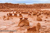 landscapes stock photography | Field of Hoodoos at Goblin Valley, Goblin Valley State Park, Utah, USA, Image ID GOBLIN-VALLEY-STATE-PARK-UTAH-USA-0005. A vast field of mushroom-shaped eroded sandstone hoodoos at Goblin Valley State Park, Utah, USA.