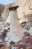 landscapes stock photography | Paria Rimrocks Hoodoo at Sunset, Grand Staircase-Escalante National Monument, Utah, USA, Image ID US-UTAH-PARIA-RIMROCKS-0003. Paria Rimrocks Hoodoos are located an easy half mile hike north of hwy 89 in Grand Staircase-Escalante National Monument in southern Utah, USA. These awesome formations are rarely visited compared with the deeper canyons of the Paria River to the south.