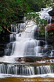 landscapes stock photography | Upper Somersby Falls, Brisbane Water National Park, Central Coast, NSW, Australia, Image ID SOMERSBY-FALLS-NSW-AU-0006. Somersby Falls is actually a pair of attractive cascades situated near Gosford on the Central Coast of New South Wales and is a must to visit when travelling there. Is is located off Somersby Falls Rd in the Brisbane Water National Park.