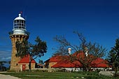 lighthouses stock photography | Barrenjoey Lighthouse, Lighthouse at Barrenjoey Head, Palm Beach, Sydney, NSW, Image ID AULH0002. 