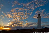 lighthouses stock photography | The Green Cape Lighthouse at Sunset, Ben Boyd National Park, NSW, Australia, Image ID AULH0036. 