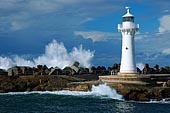 stock photography | The Wollongong Breakwater Lighthouse , The Lighthouse at Wollongong Harbour, Wollongong, NSW, Image ID AULH0005. 