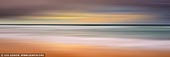 portfolio stock photography | Flow and Motion #8, Long Reef Beach - Stormy Sunrise, Sydney, NSW, Australia, Image ID FLOW-AND-MOTION-0008. Abstract panoramic photo of layers of sand, water and sky on the Long Reef Beach in Sydney, NSW, Australia on a stormy morning.