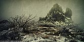 portfolio stock photography | The Cathedral Rock, Study #2, Mount Buffalo, Victoria, Australia, Image ID INSTA-STYLE-0002. 