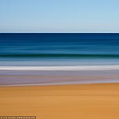 portfolio stock photography | Layers of Sand, Water and Sky #2, Sydney, NSW, Australia, Image ID AU-PACIFIC-OCEAN-0005. Abstract photo of layers of sand, water and sky near the coast of Sydney, NSW, Australia.